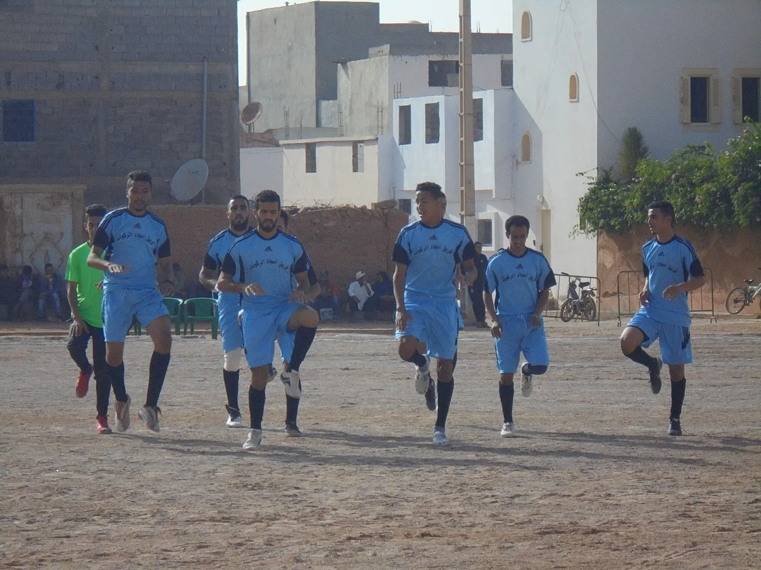 صورة من دوري رمضاني مع شباب المنطقة سنة 2017