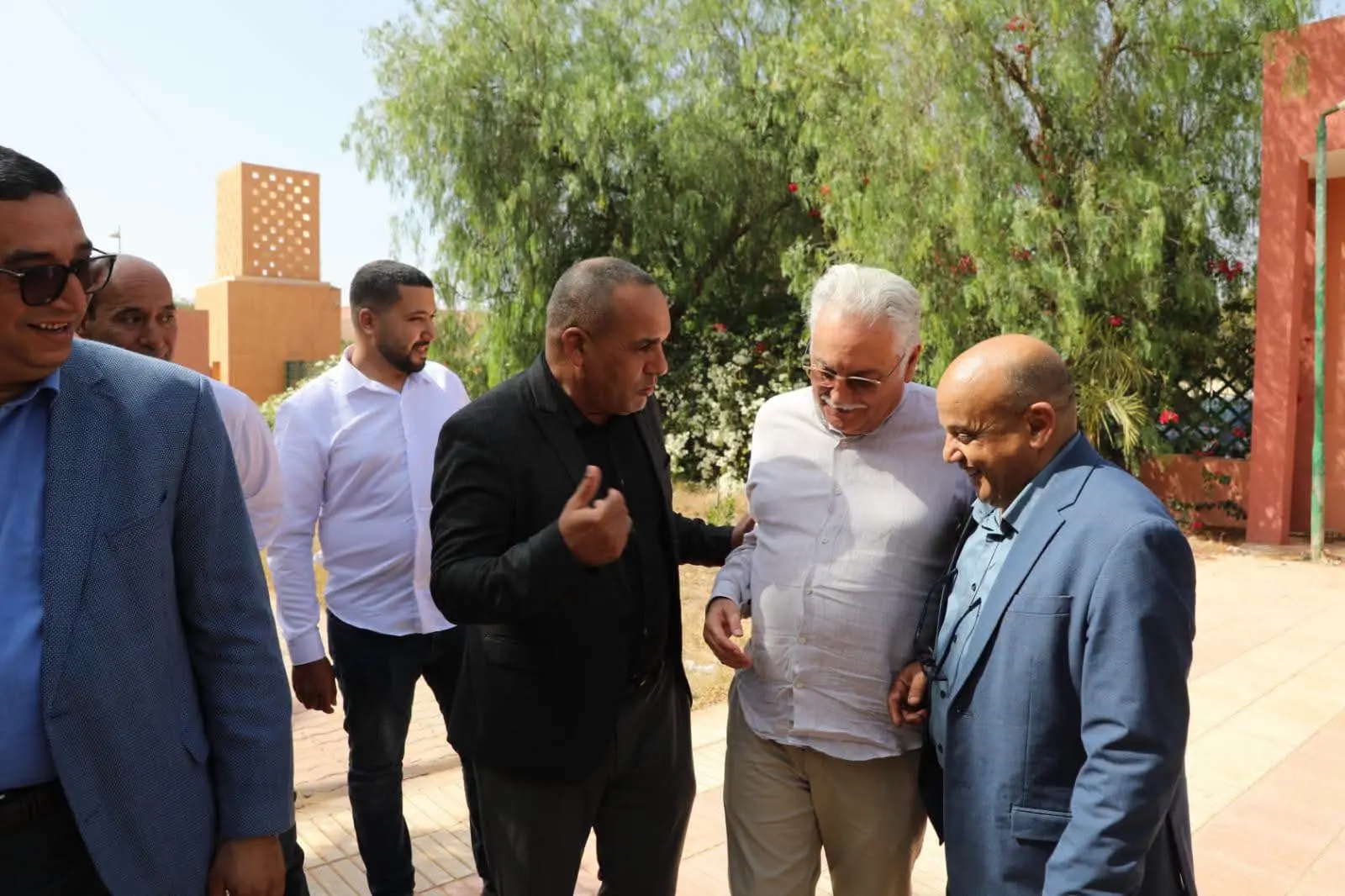 Karim Bougryn lors d’une rencontre publique